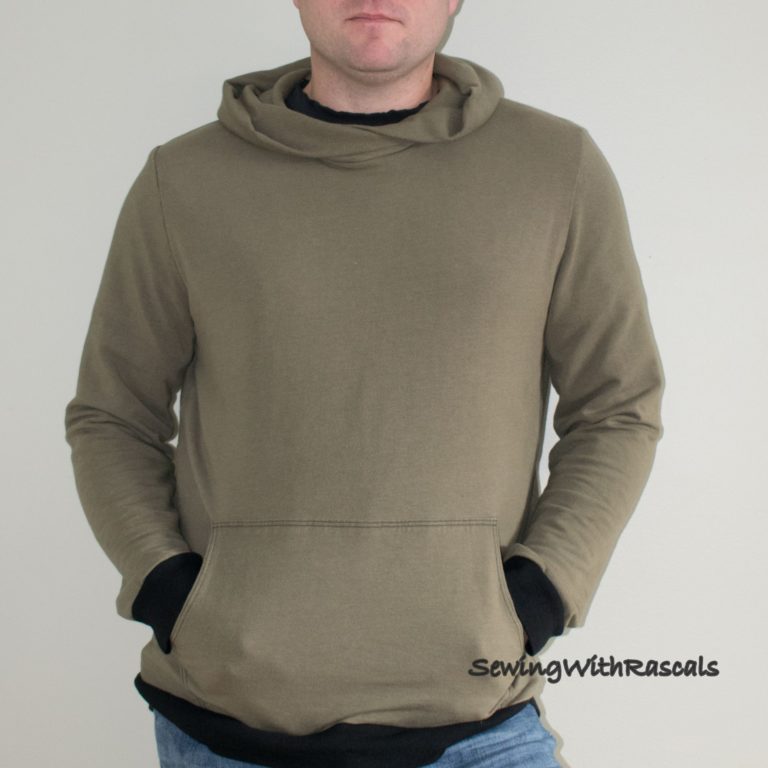 The Best Men's Hoodie Pattern! Spring 2018 - Sewing With Rascals